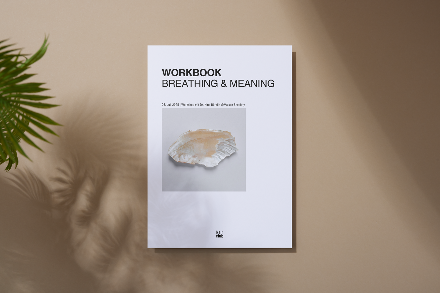 Stressreduktion durch bewusstes Atmen mit Nina 5. Juli von 09:00 - 12:30 Uhr